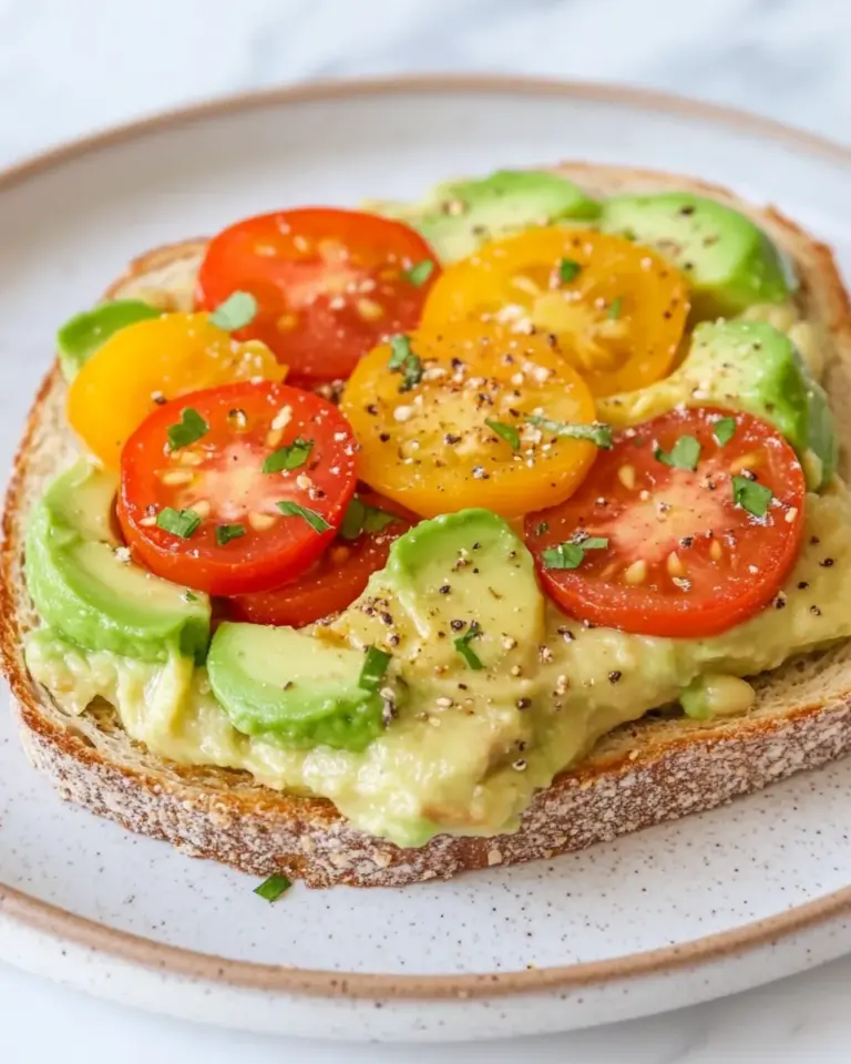 Homemade White Bean Avocado Toast photo
