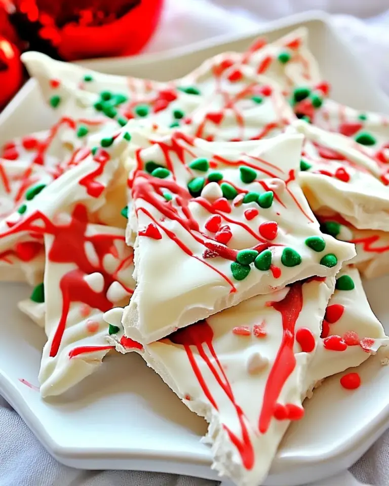 Homemade White Chocolate Bark photo