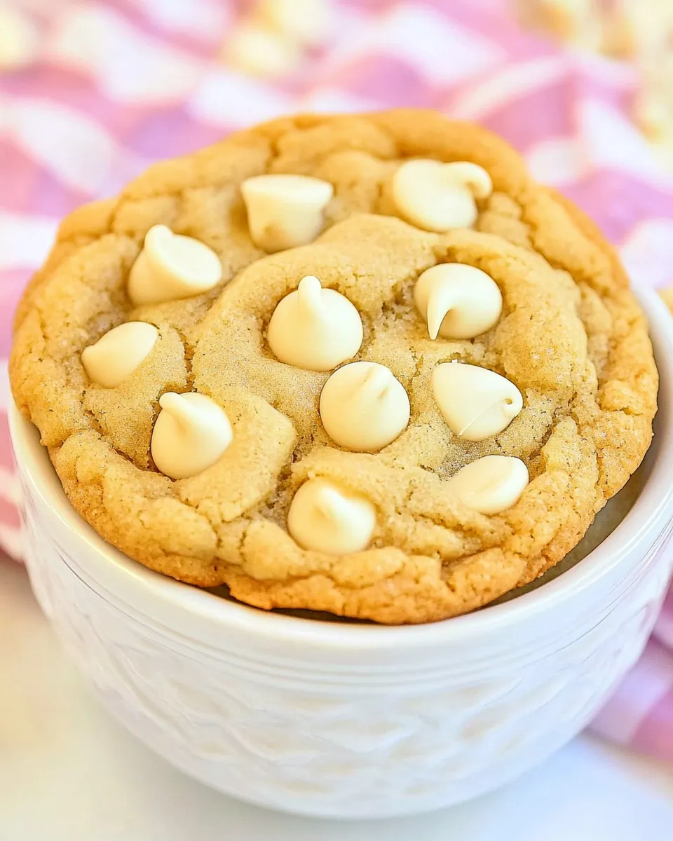Classic White Chocolate Chip Cookies image