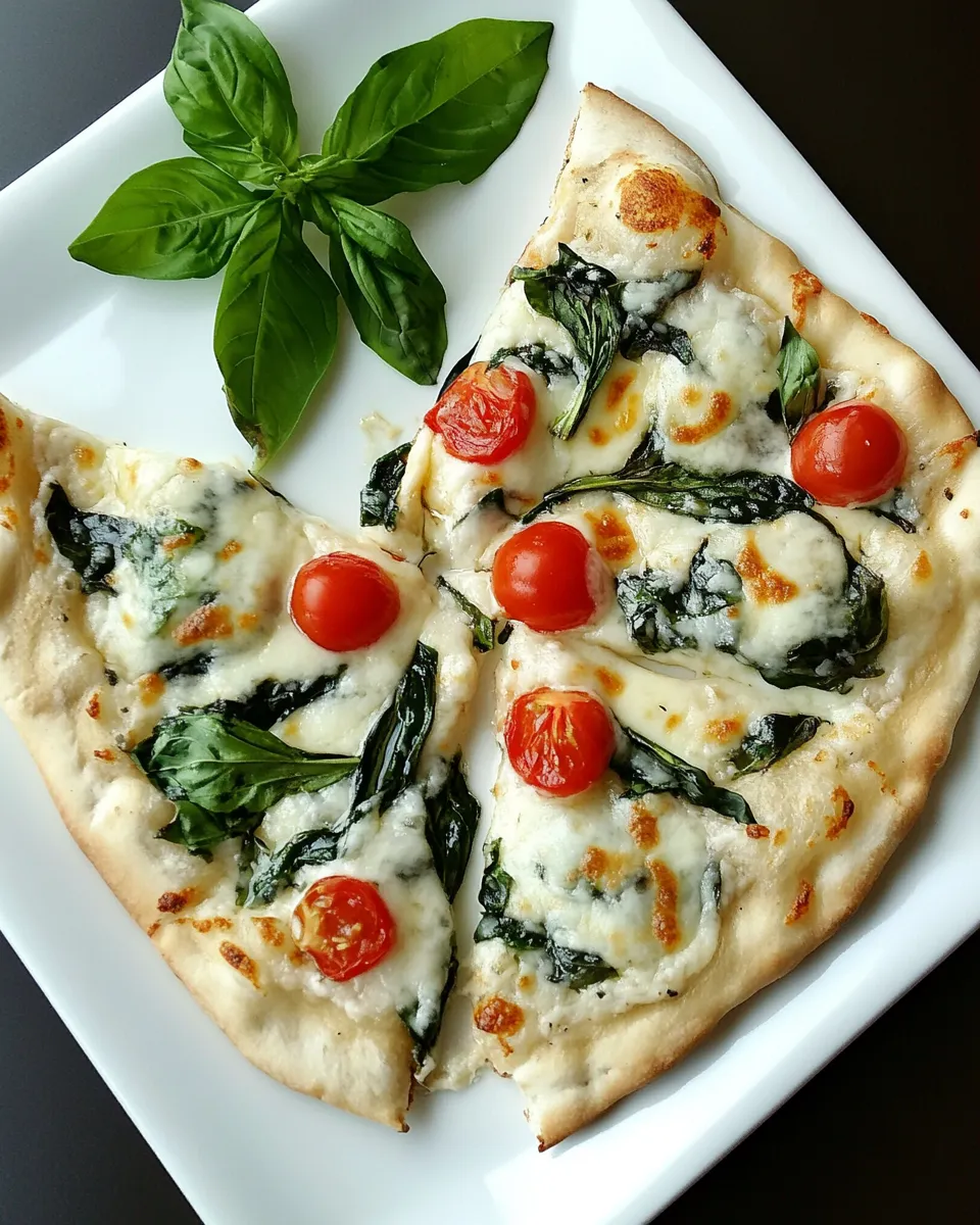 Classic White Pita Pizza image
