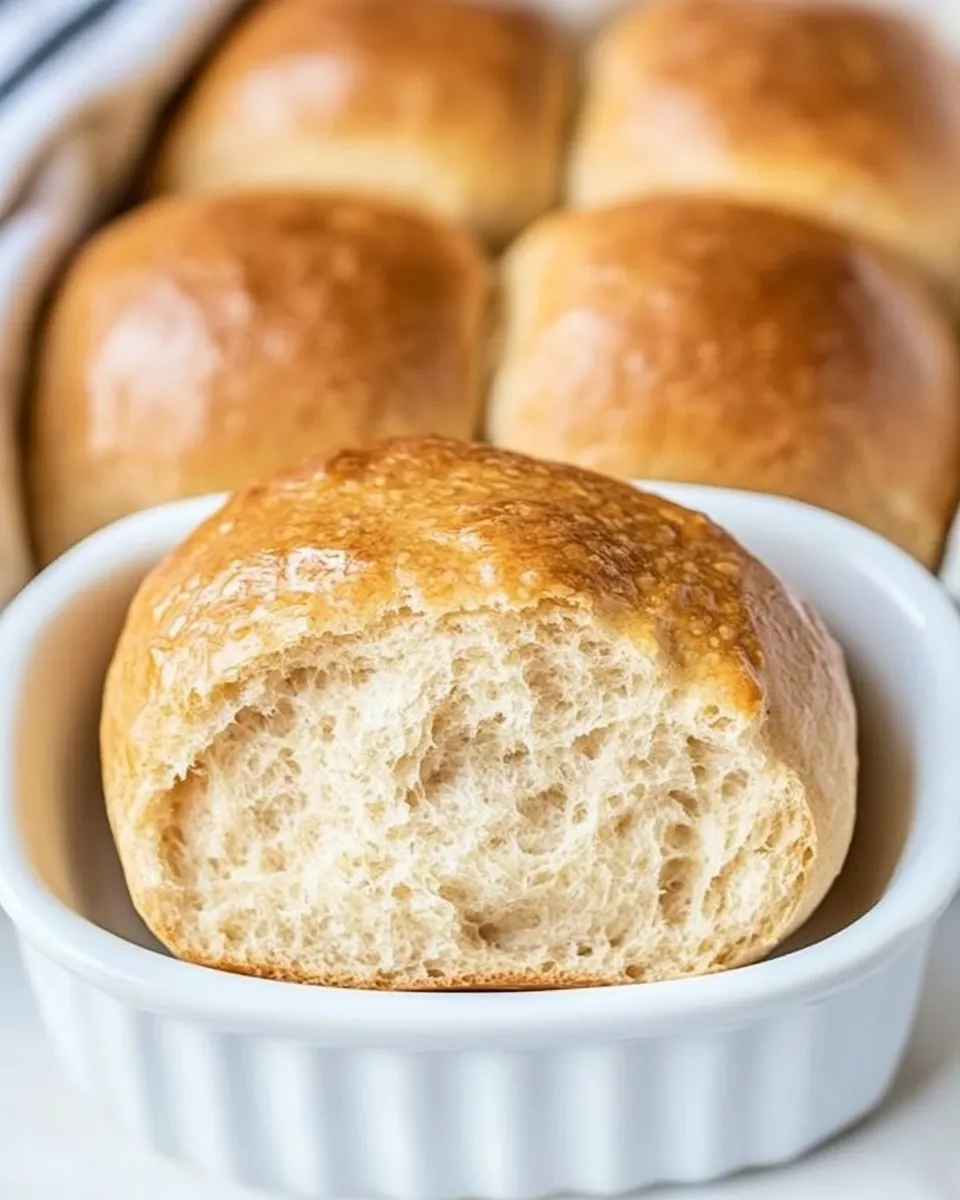 Easy Whole Wheat Dinner Rolls recipe photo