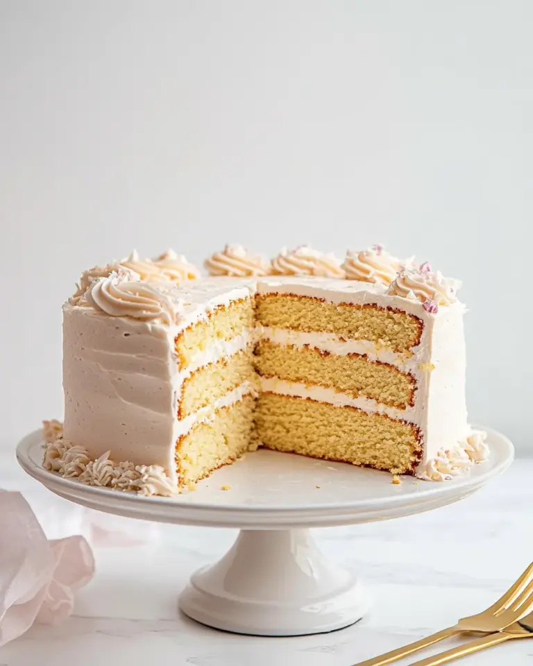 Homemade Yellow Cake photo