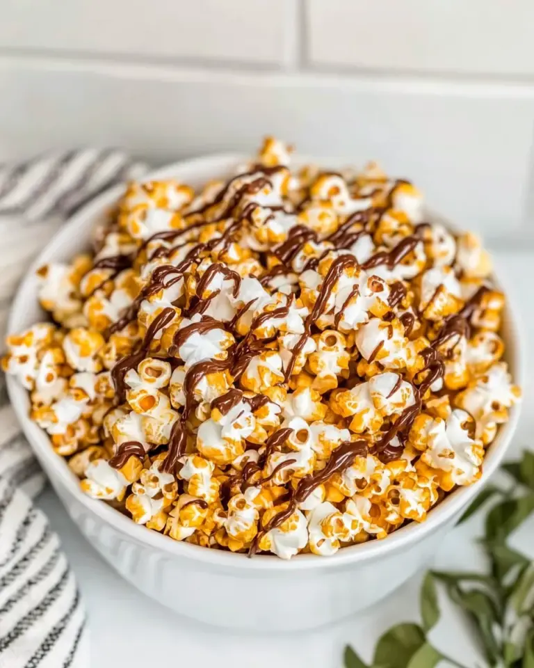 Homemade Zebra Popcorn photo
