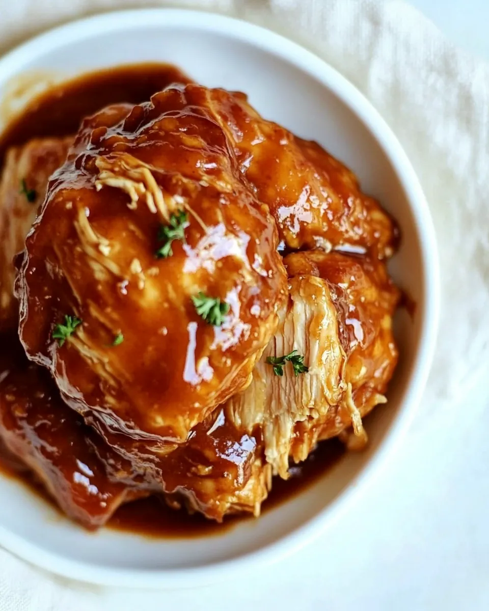 Easy Zesty Crockpot BBQ Chicken photo