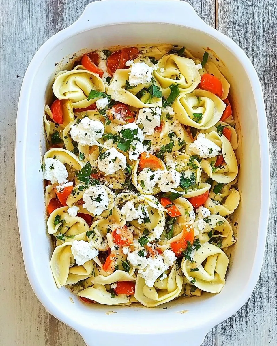 Classic 10 Minute Greek Cheese Tortellini image