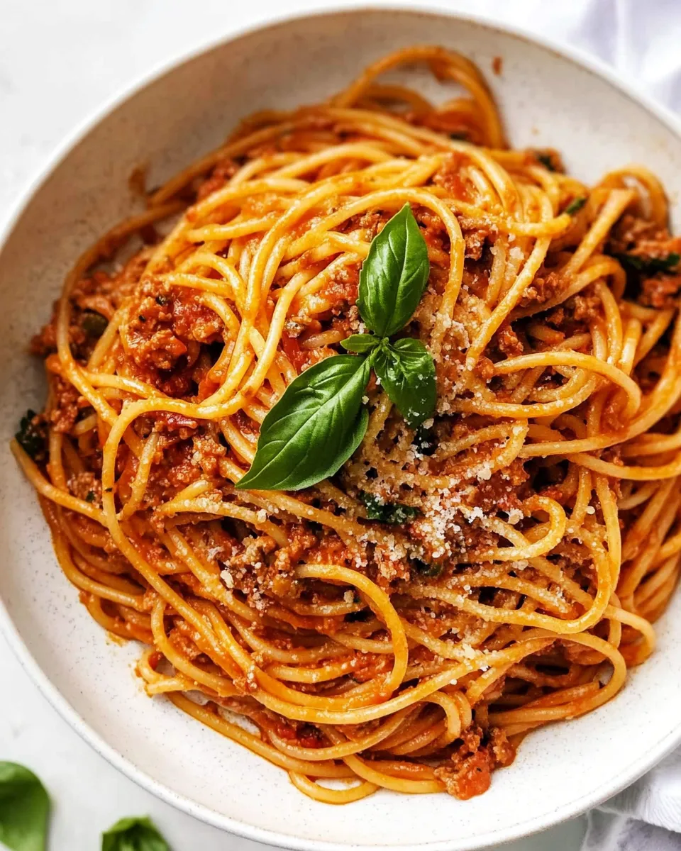 Homemade 10 Minute Instant Pot Spaghetti photo