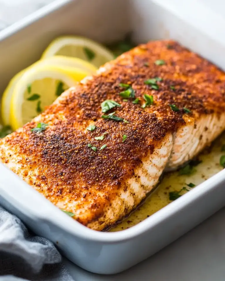 homemade 15 minute Crunchy Lemon Almond Crusted Salmon photo