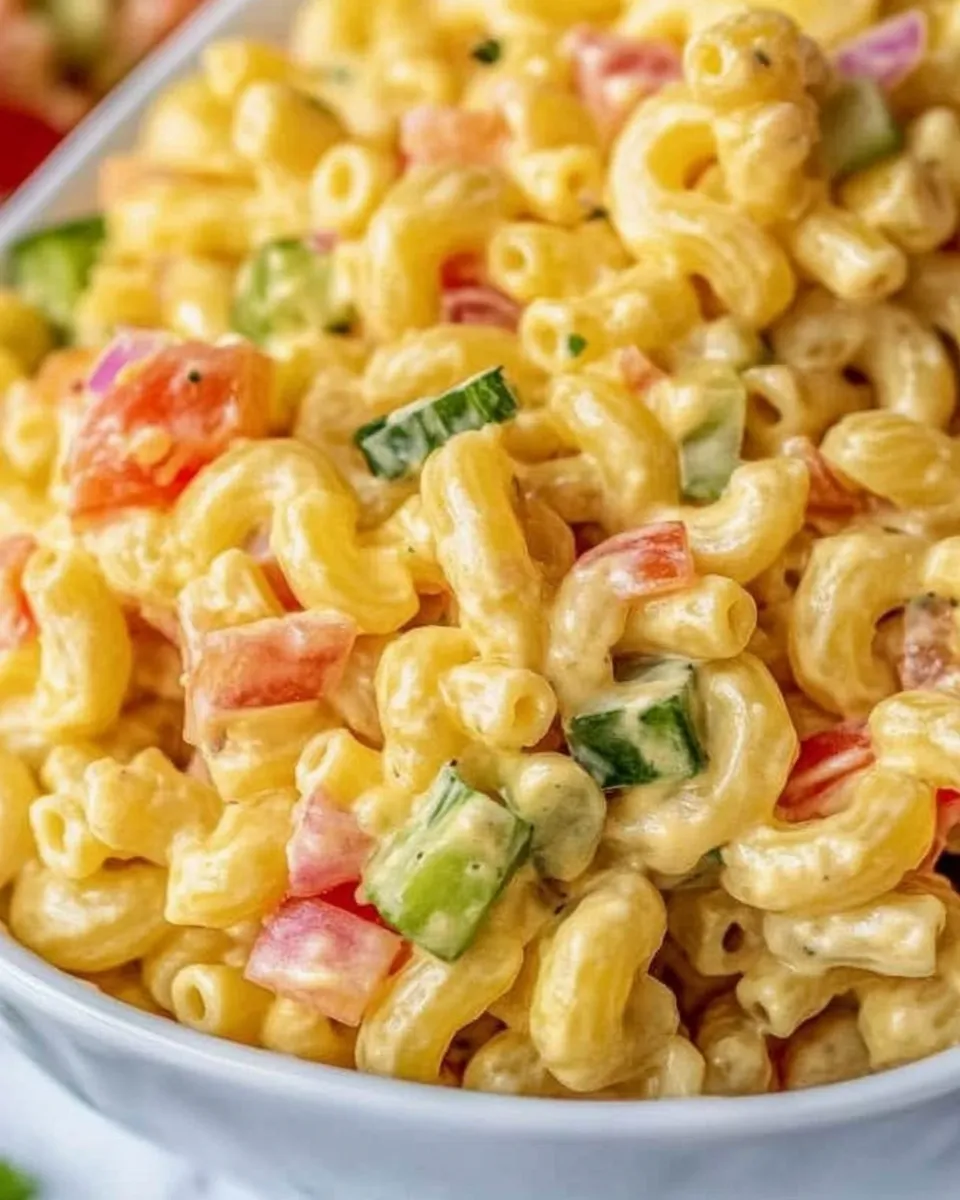 Delicious 25-Minute Vegan Macaroni Salad shot
