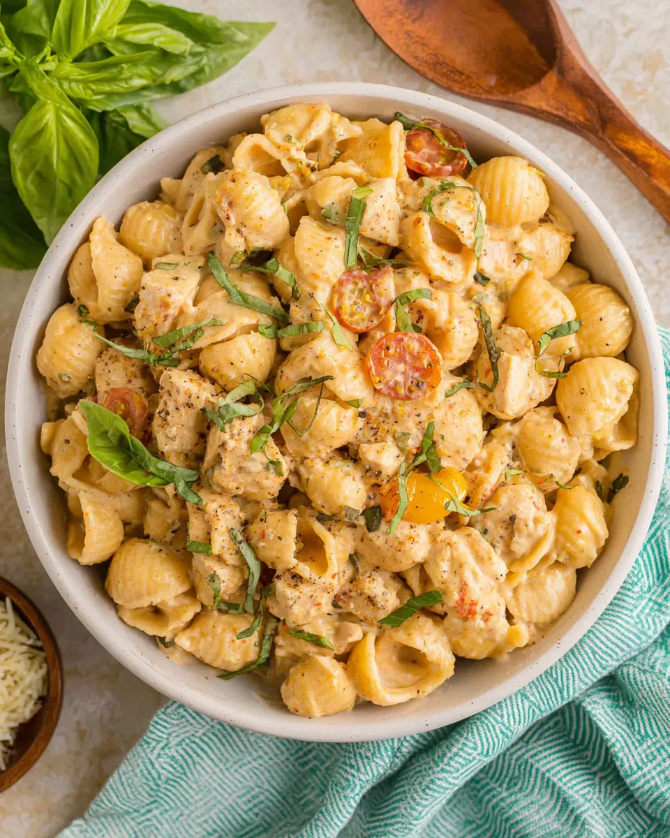 Homemade 30-Minute Gluten-Free Dairy-Free Creamy Chicken Pasta photo