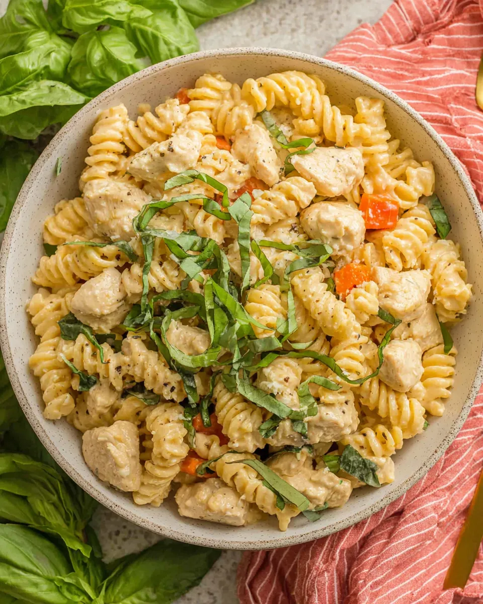 Classic 30-Minute Gluten-Free Dairy-Free Creamy Chicken Pasta image