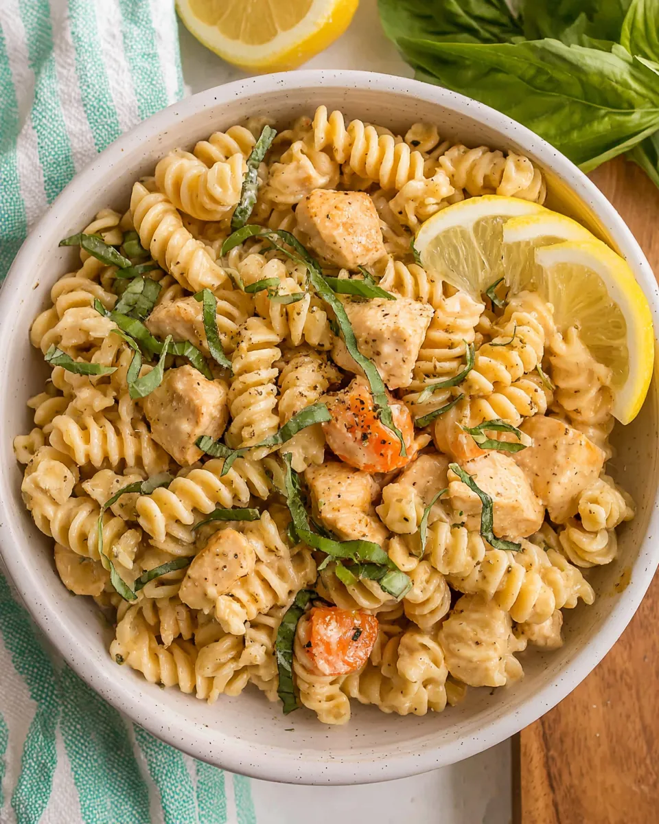 Easy 30-Minute Gluten-Free Dairy-Free Creamy Chicken Pasta recipe photo