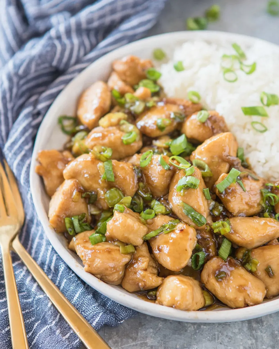 Easy 30-Minute Mongolian Chicken (Paleo) photo