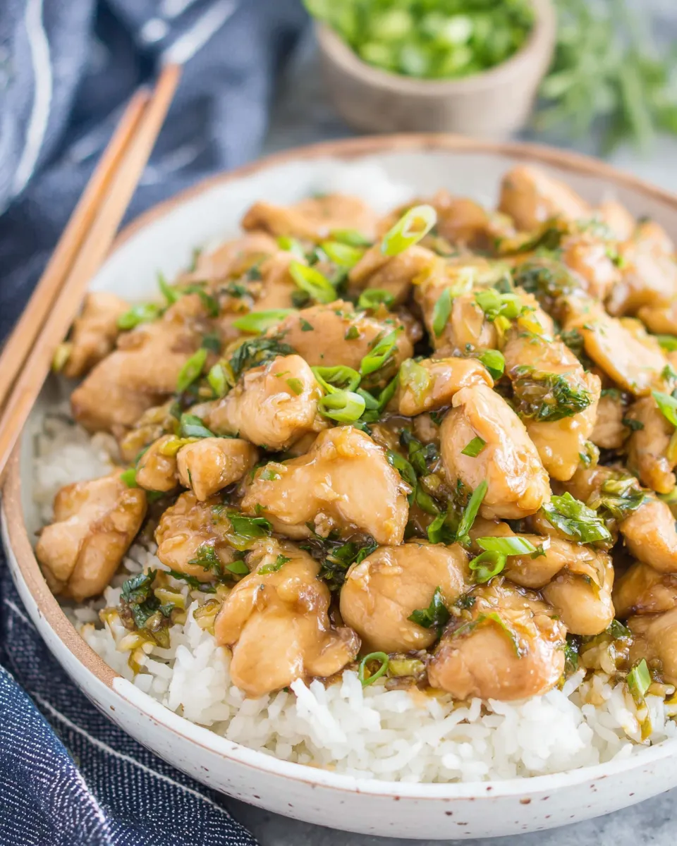 Healthy 30-Minute Mongolian Chicken (Paleo) dish photo