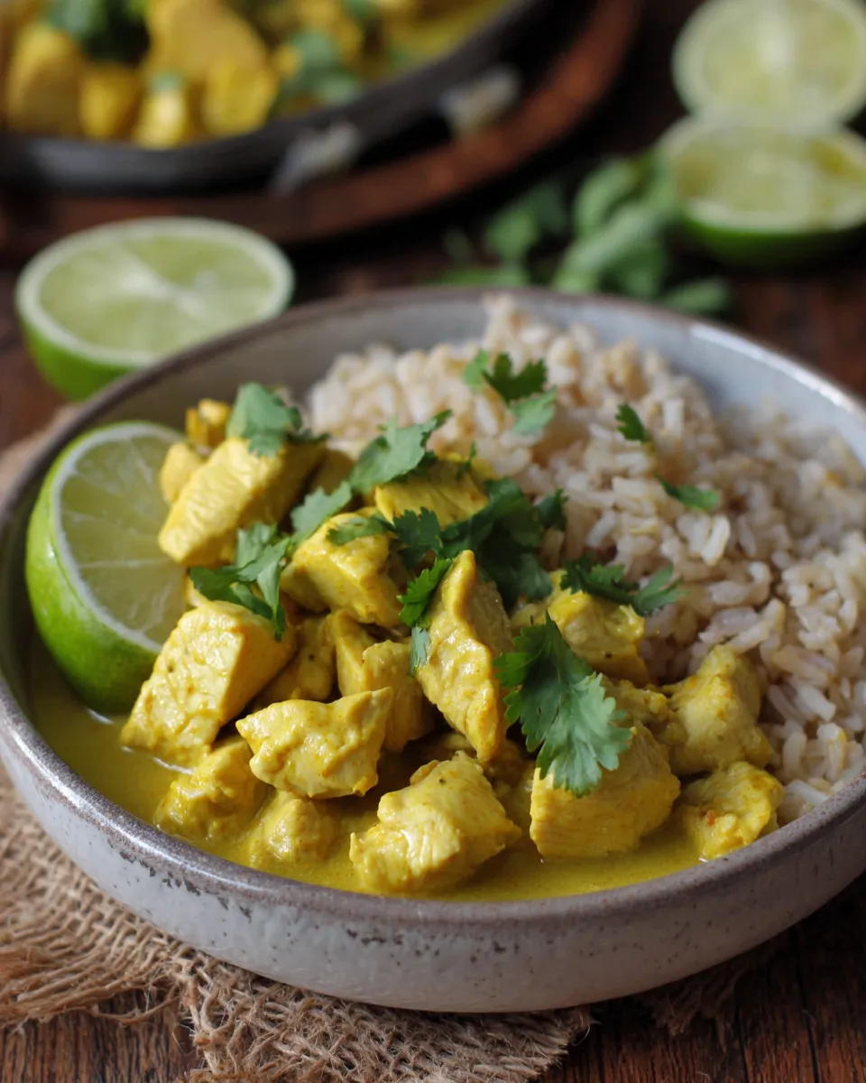 Homemade 30-Minute Thai Chicken Curry recipe photo