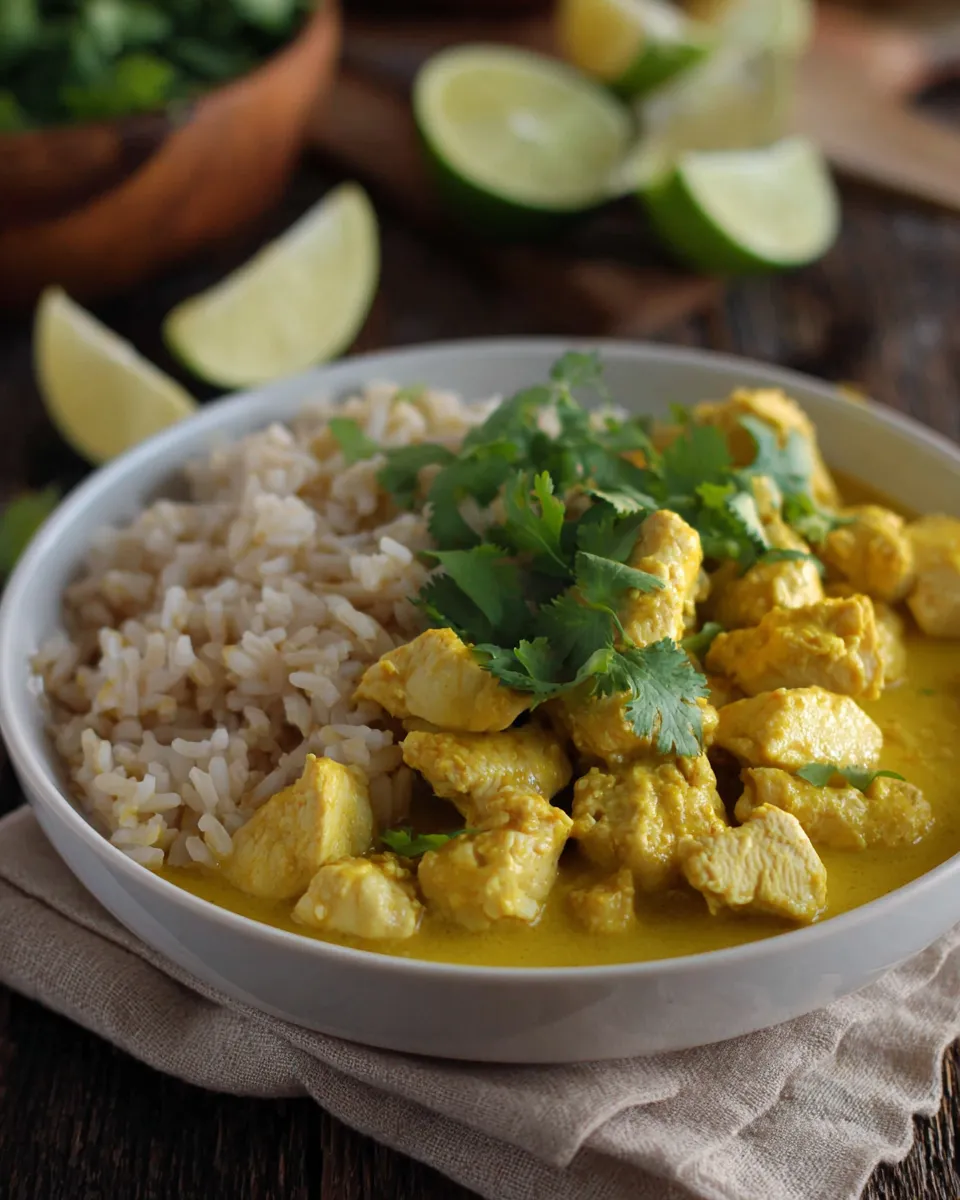Classic 30-Minute Thai Chicken Curry dish photo