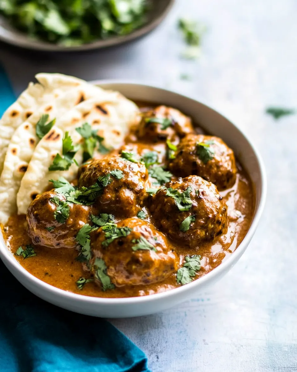 easy 30 Minute Butter Chicken Meatballs. picture