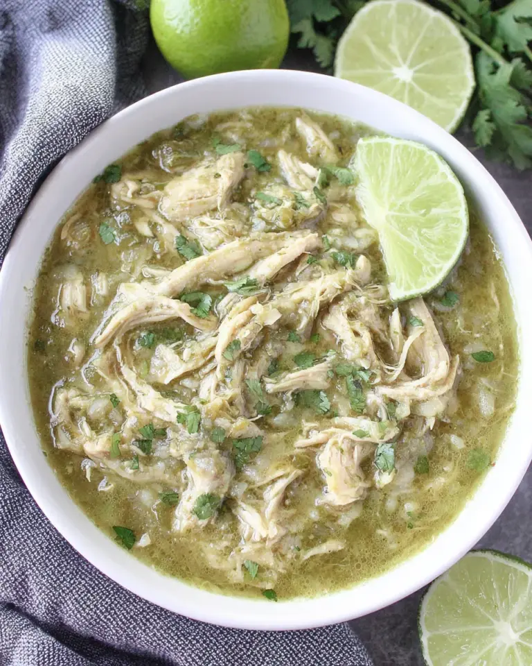 Homemade 4-Ingredient Instant Pot Chicken Chile Verde photo