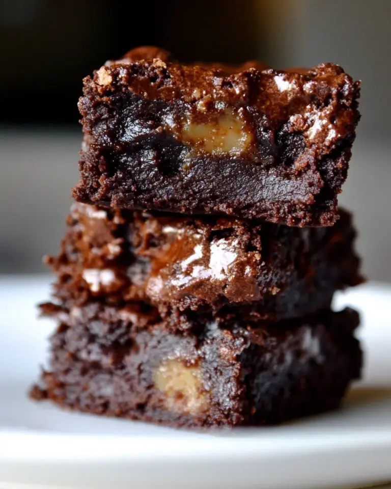 Homemade 4-Ingredient Protein Fudge Brownies photo