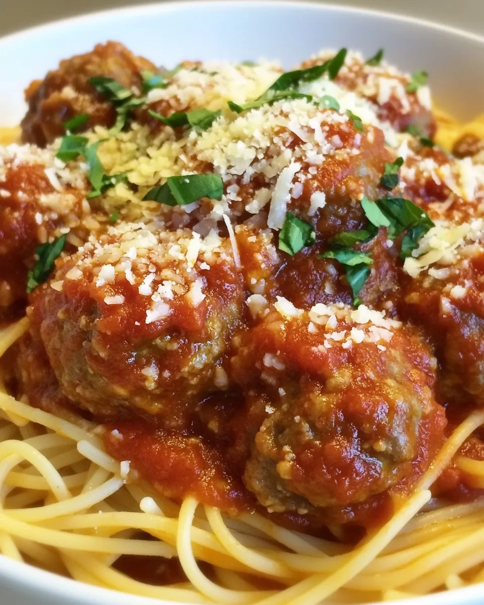 Delicious 45 Minute Spaghetti and Meatballs Recipe shot