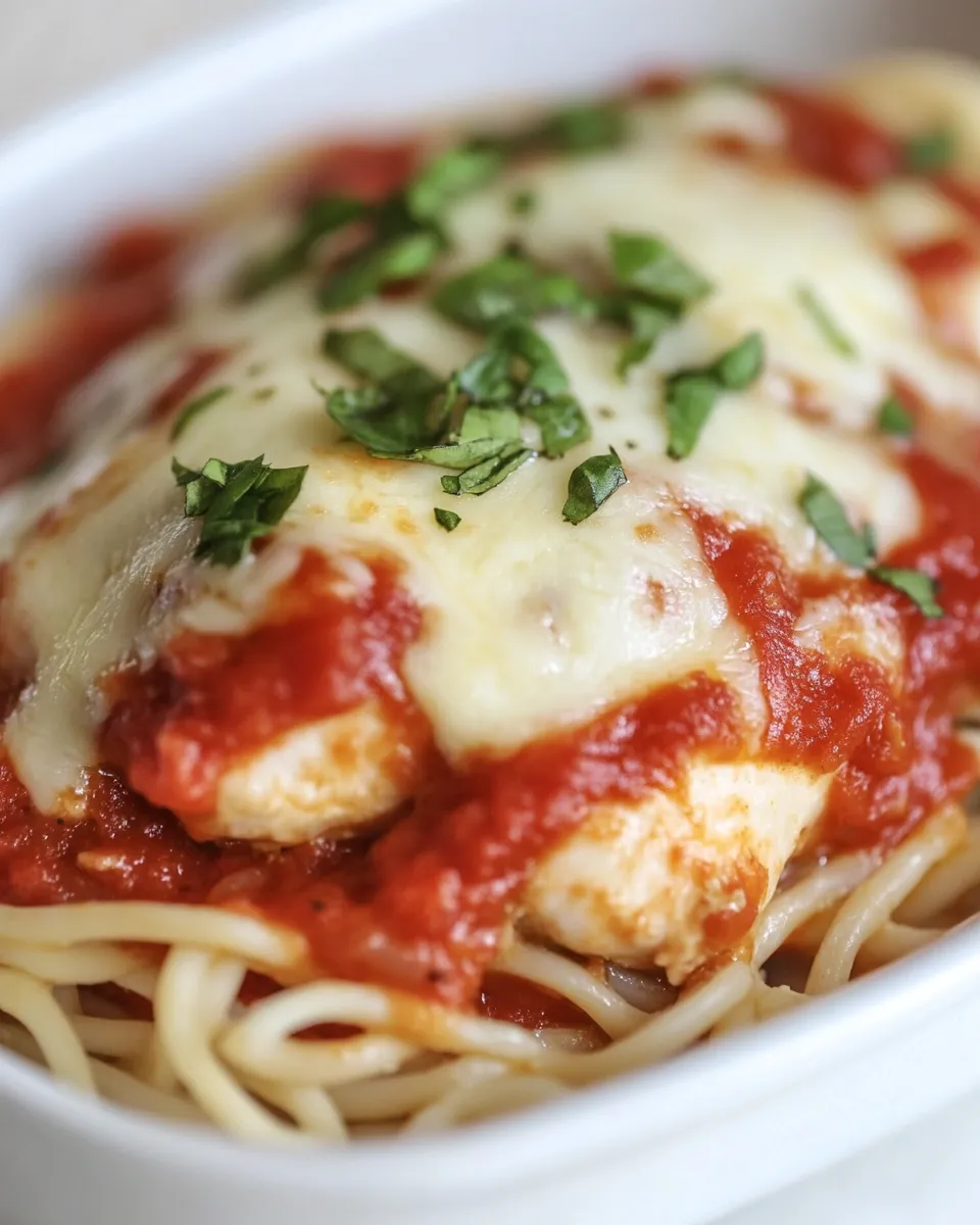 delicious 5-Ingredient Chicken Parmesan dish photo