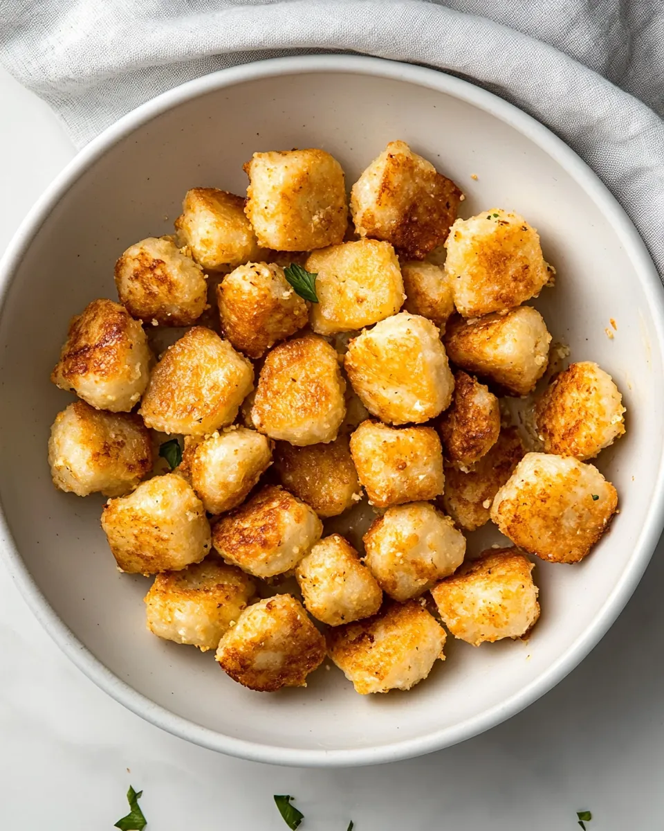 Delicious Air-Fryer Cauliflower Gnocchi plate image