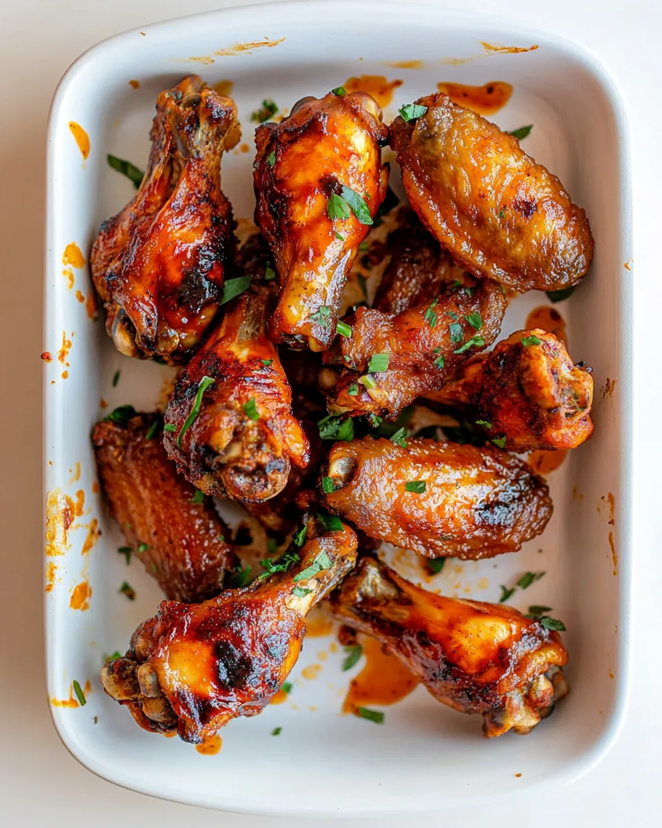 Easy Air-Fryer Chicken Wings recipe photo