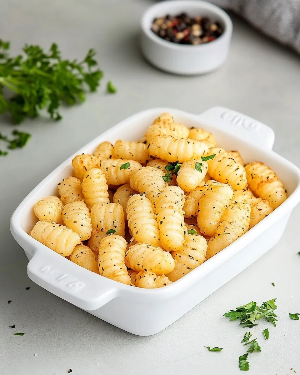 Homemade Air-Fryer Gnocchi photo