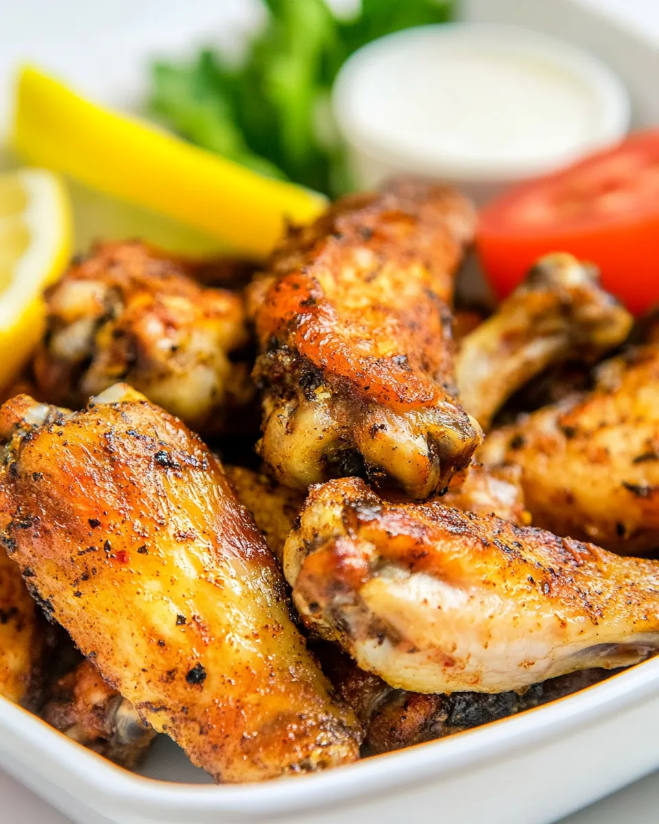 easy Air-Fryer Lemon-Pepper Chicken Wings picture