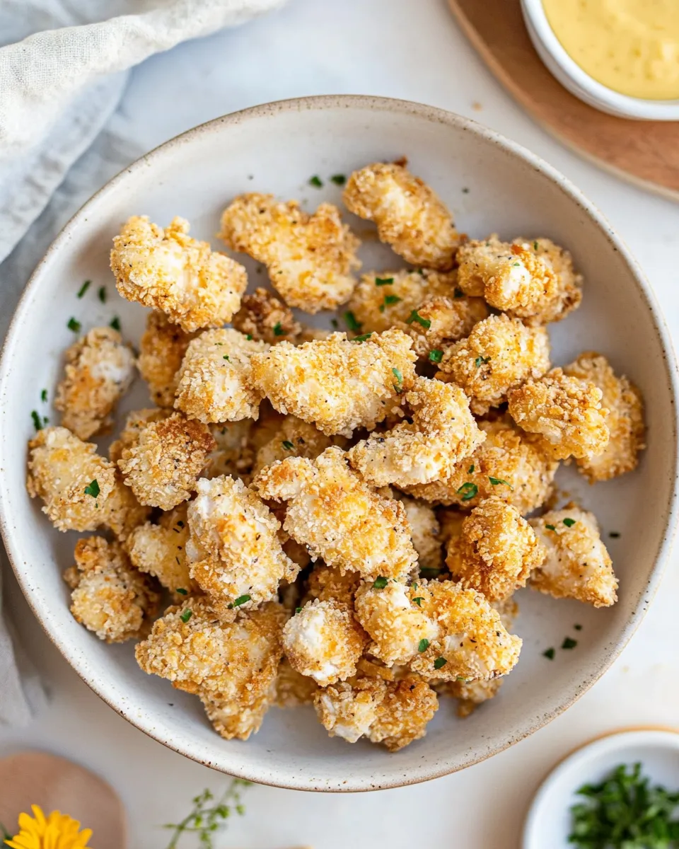 Homemade Air-Fryer Popcorn Chicken photo