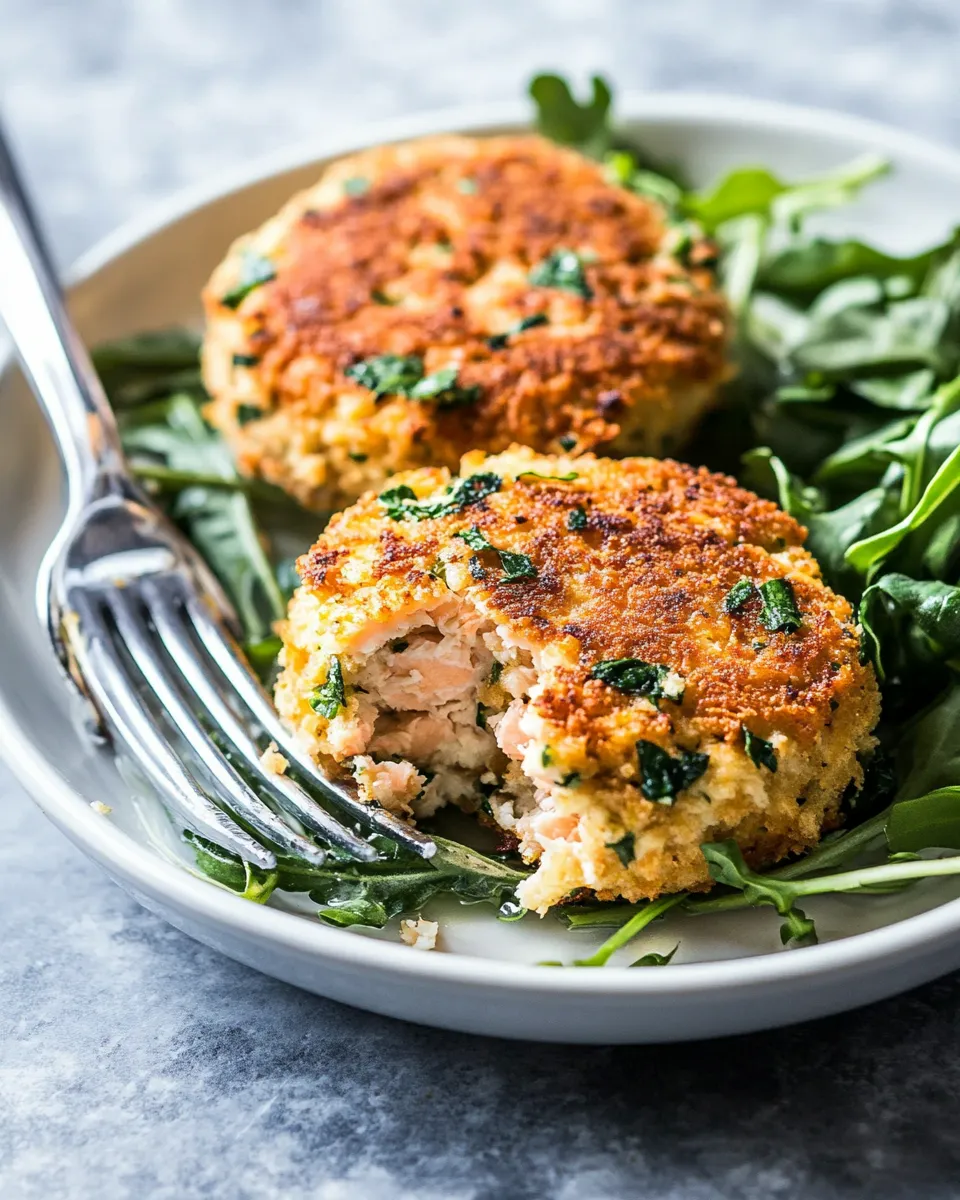 Delicious Air-Fryer Salmon Cakes dish photo