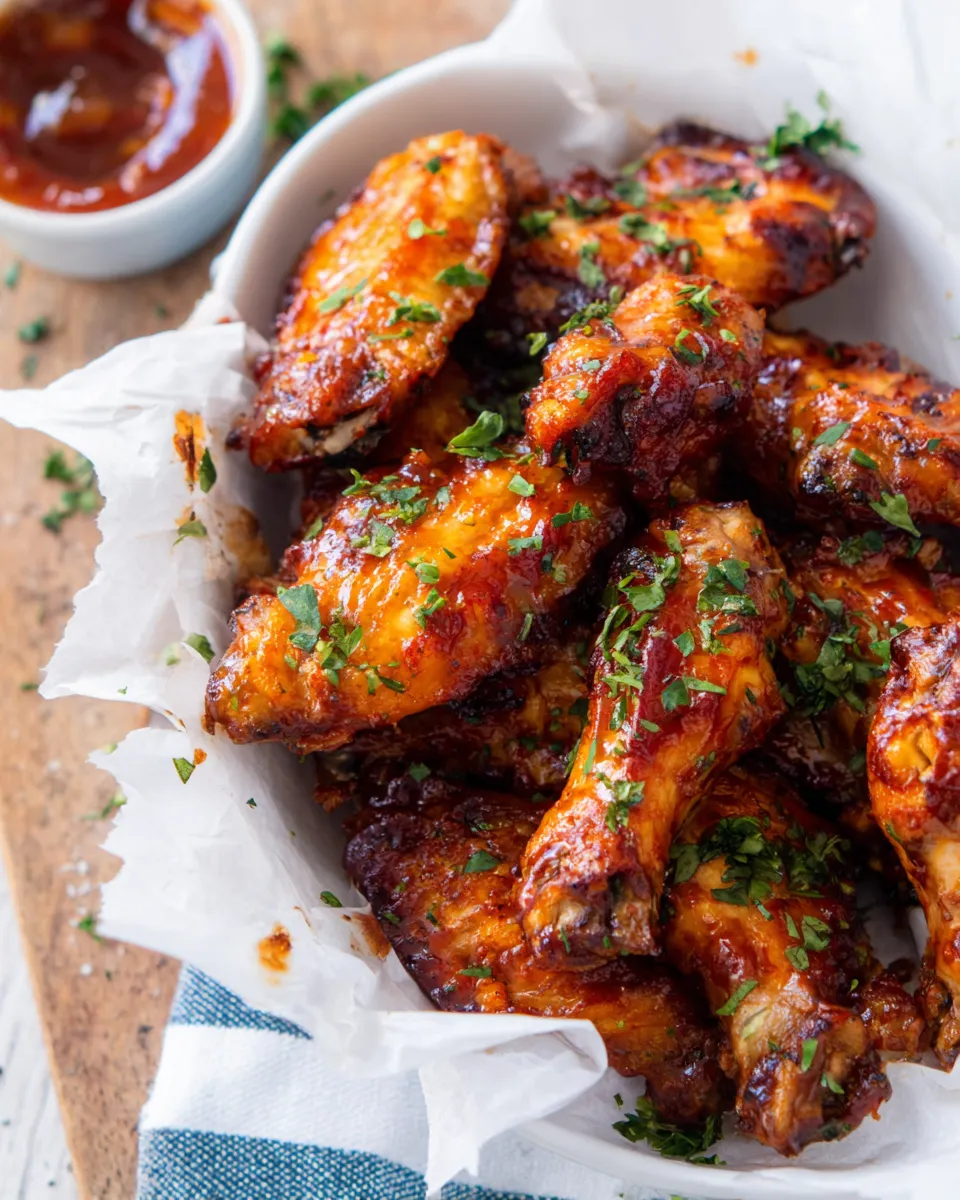 Homemade Air Fried Chicken Wings photo
