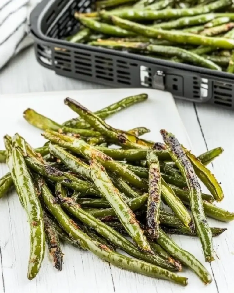 Homemade Air Fryer Asian Green Beans photo