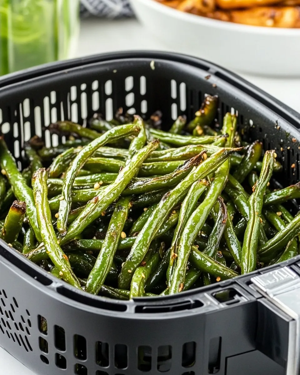 Classic Air Fryer Asian Green Beans image