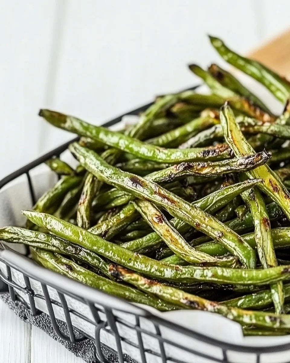 Delicious Air Fryer Asian Green Beans dish photo