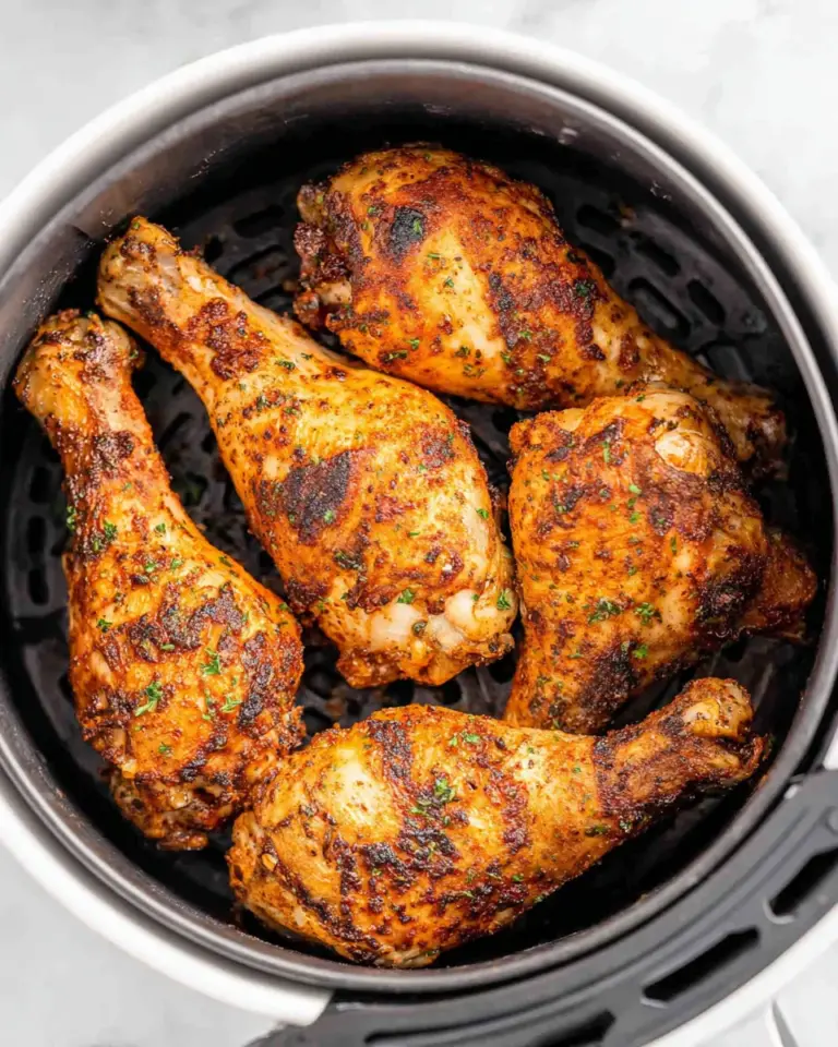 Homemade Air Fryer Chicken Legs recipe photo