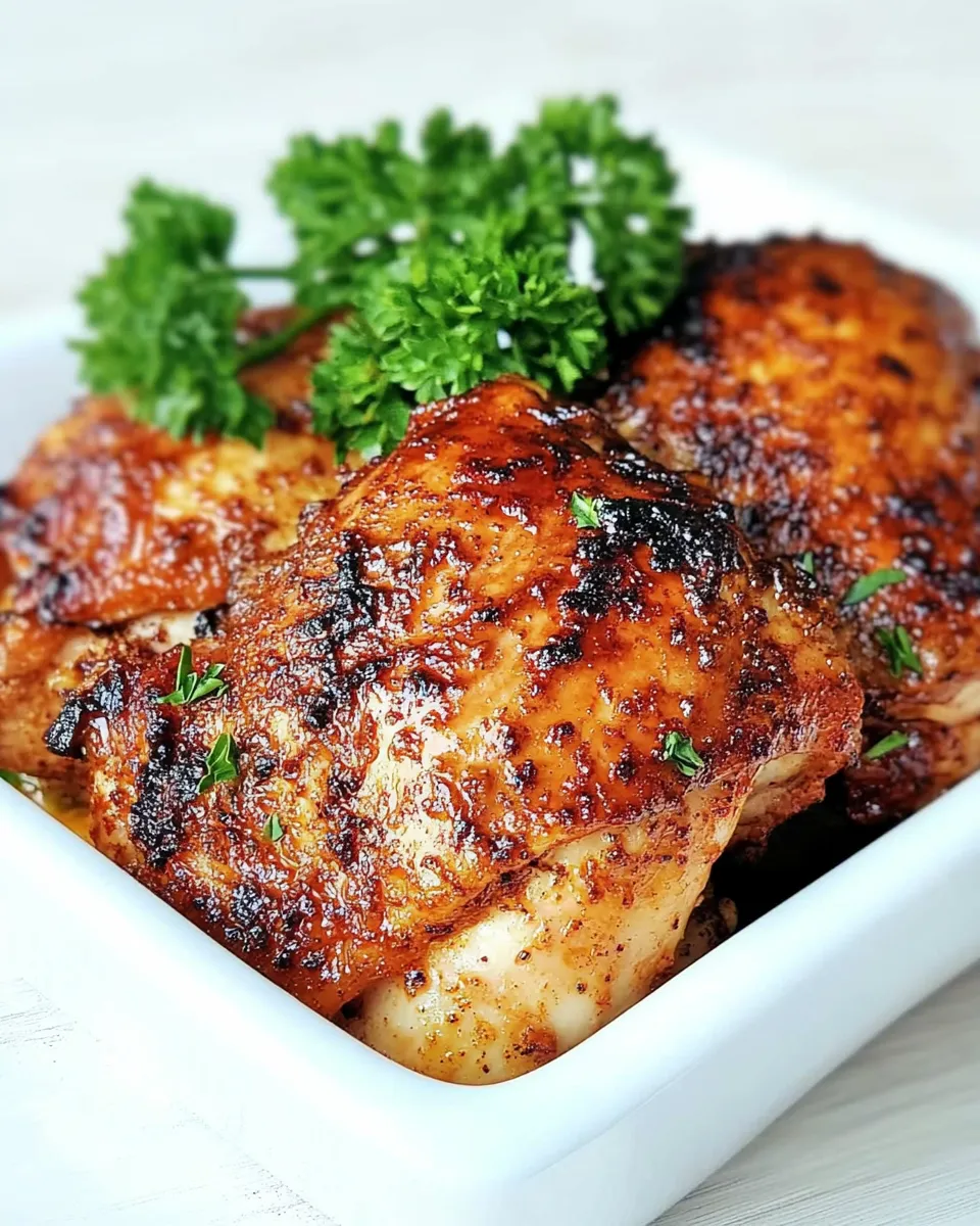 Classic Air Fryer Chicken Thighs image