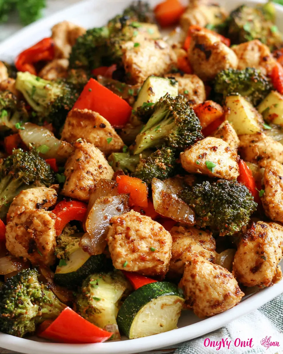 Classic Air Fryer Chicken and Veggies image