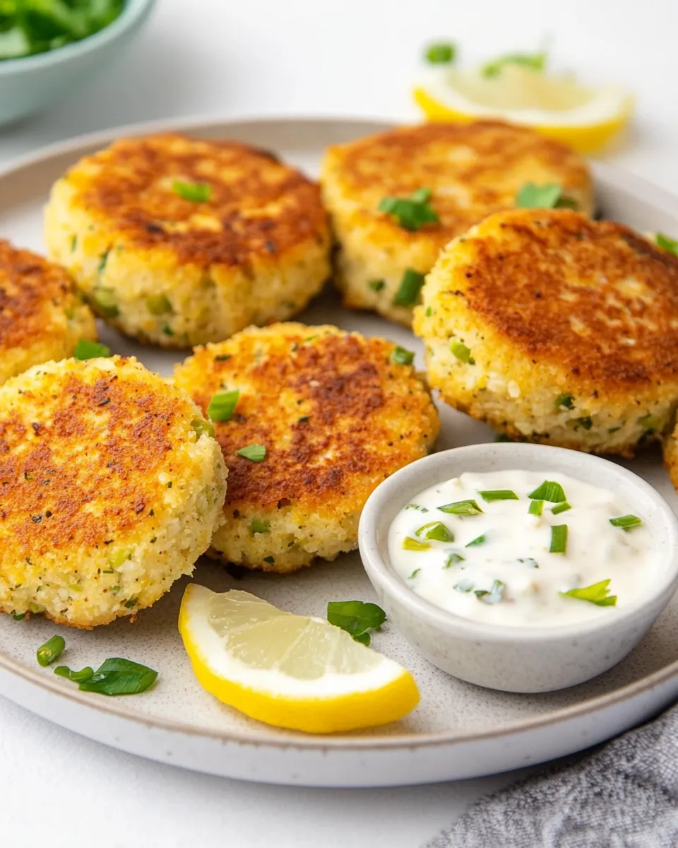 Classic Air Fryer Cod Fish Cakes image