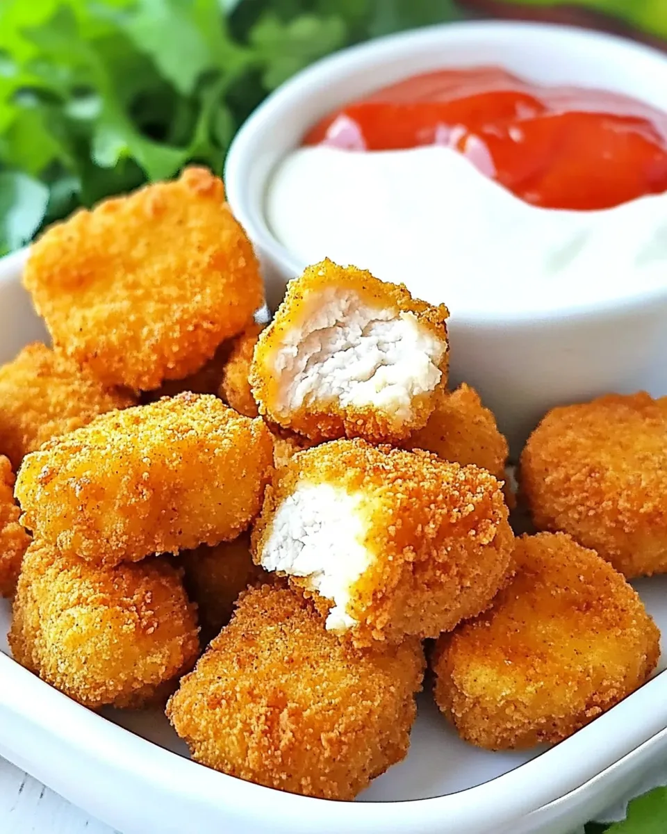 Homemade Air Fryer Frozen Chicken Nuggets photo