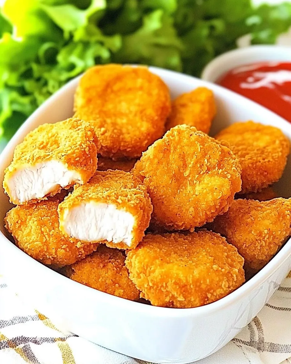 Classic Air Fryer Frozen Chicken Nuggets image