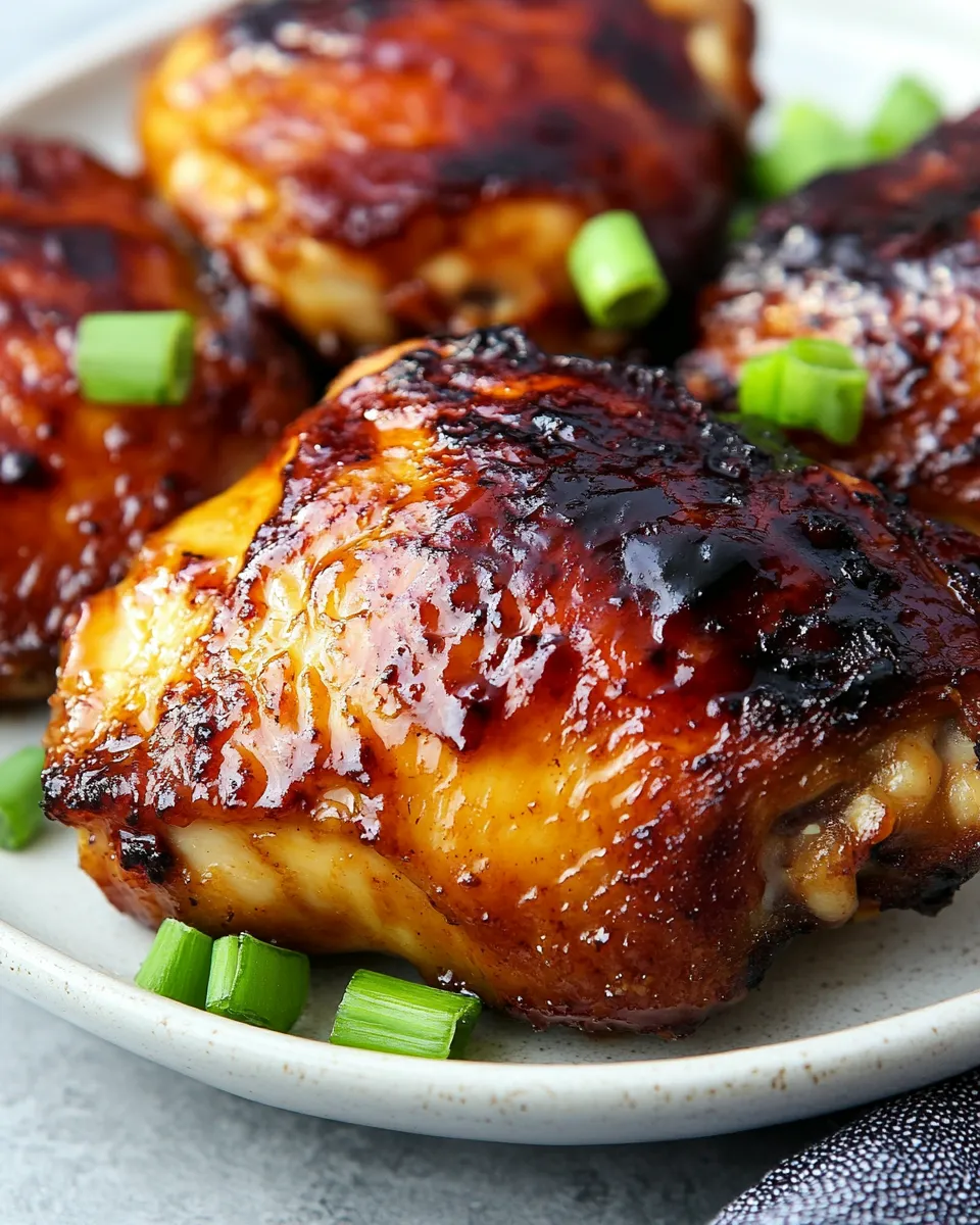 easy Air Fryer Honey Mustard Chicken Thighs picture