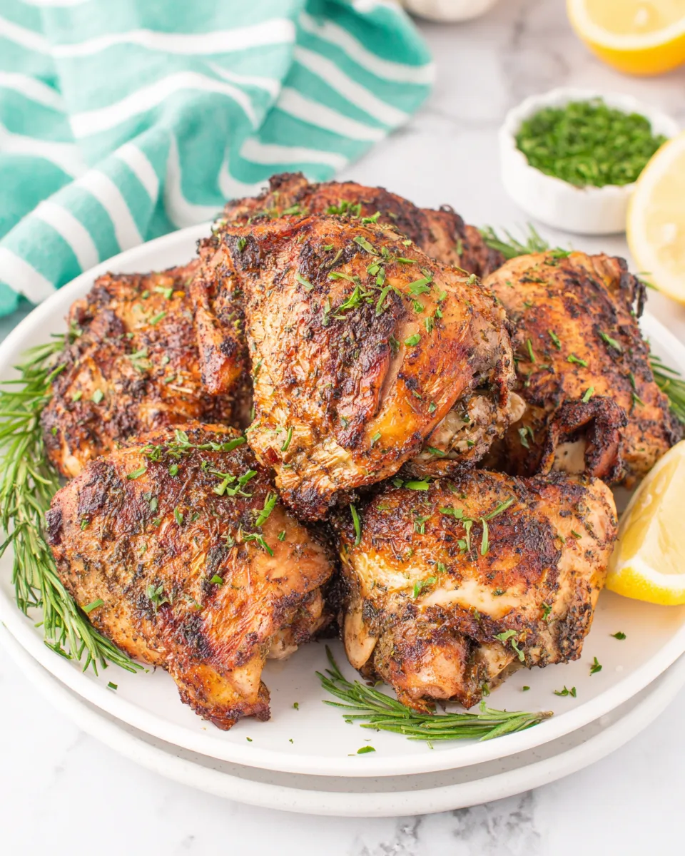Classic Air Fryer Lemongrass Chicken dish photo
