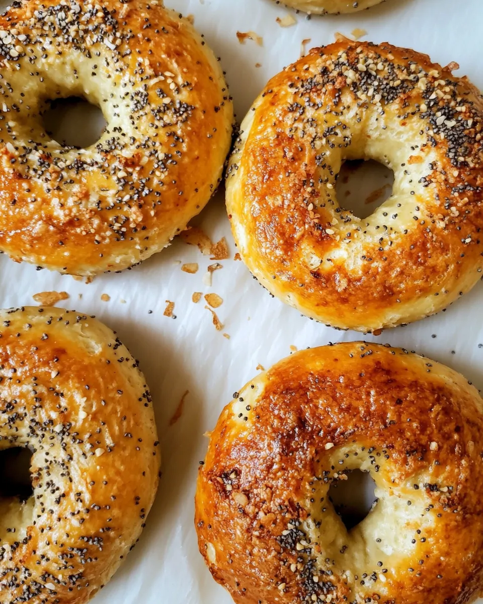 Classic Air Fryer Protein Bagels image