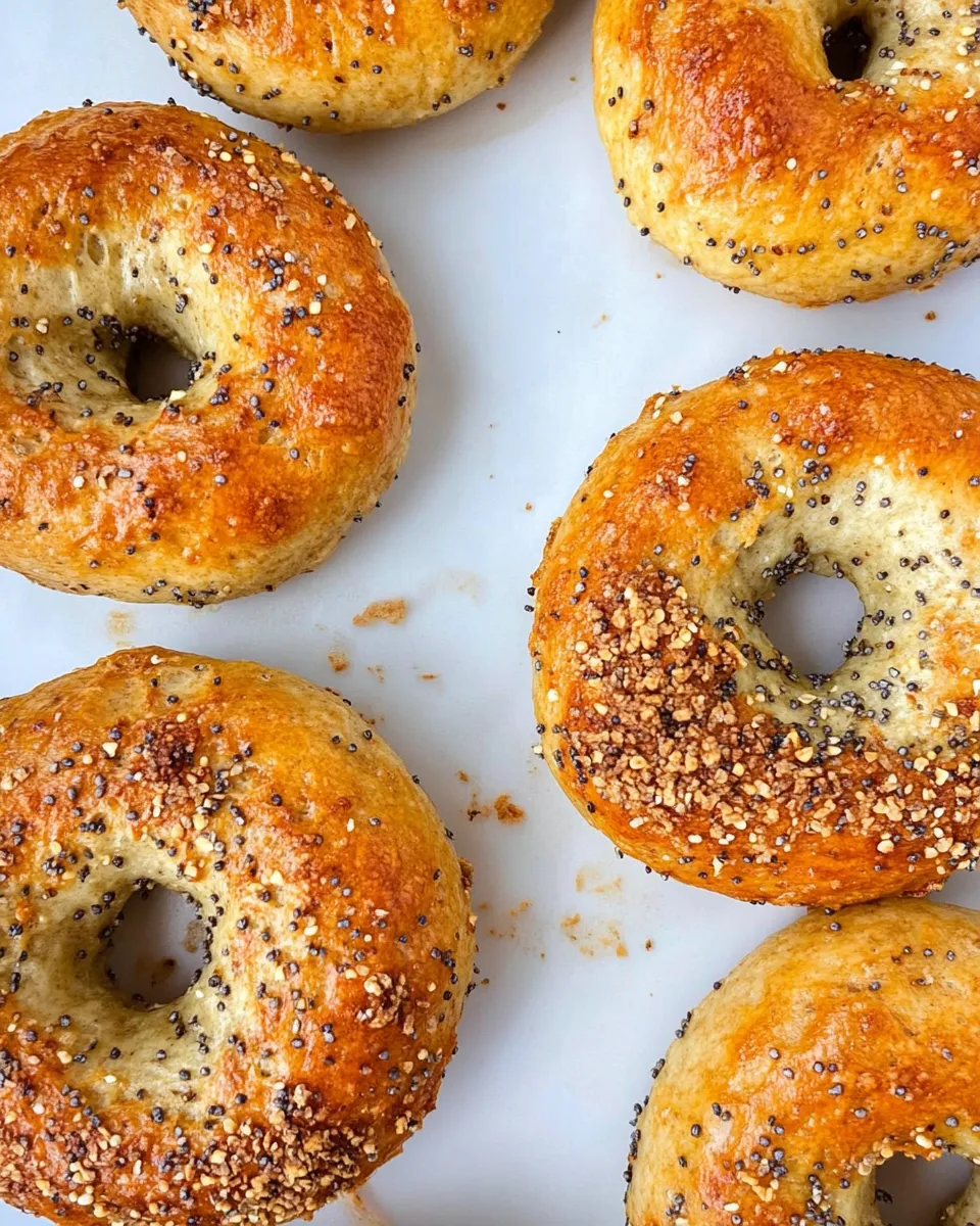 Delicious Air Fryer Protein Bagels dish photo