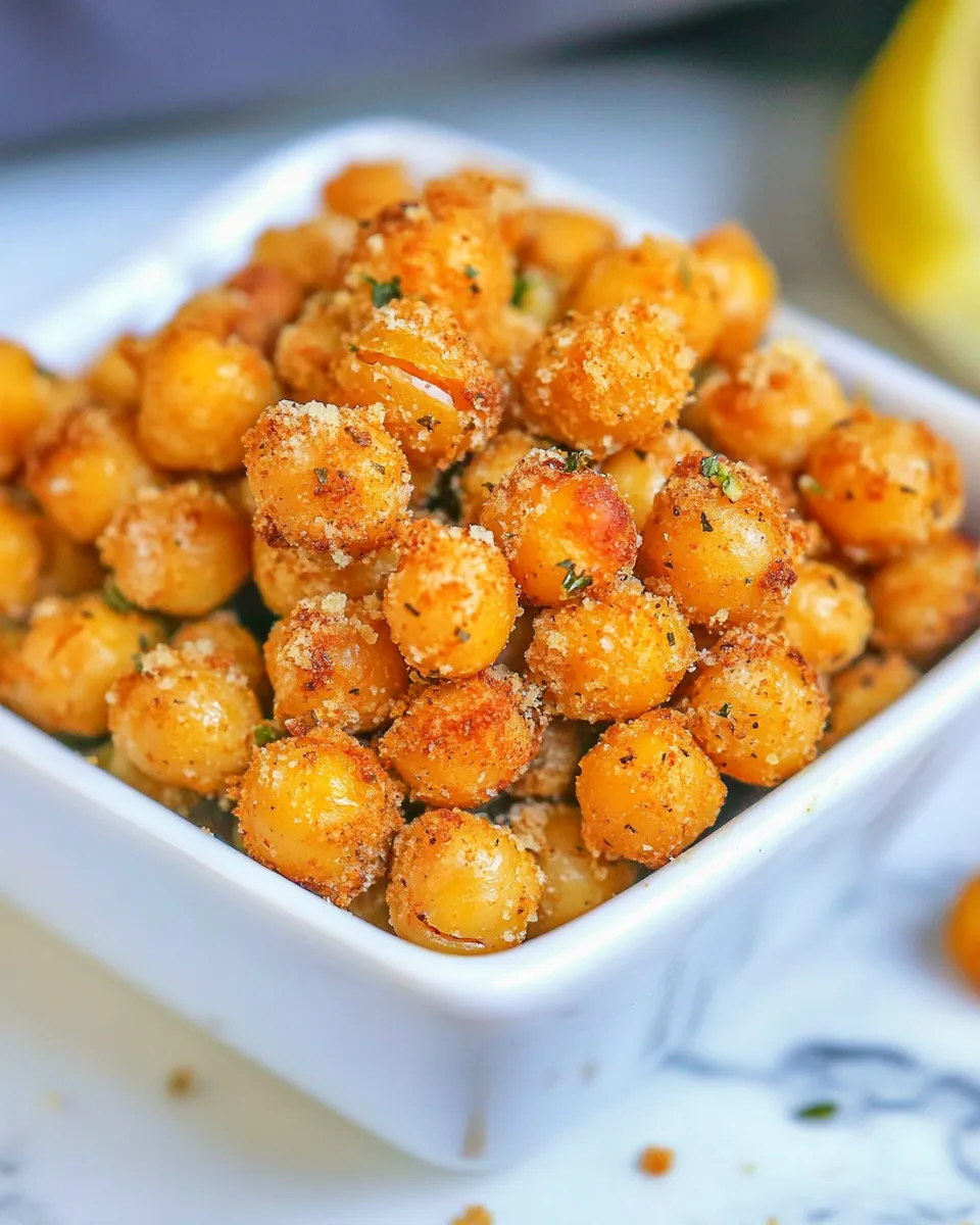 Classic Air Fryer Ranch Chickpeas image