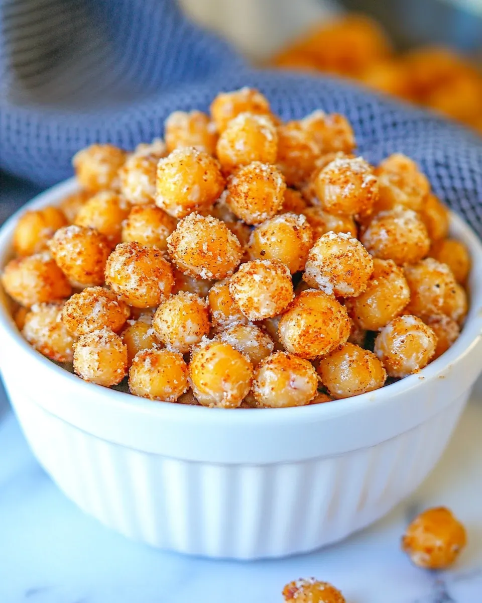 Easy Air Fryer Ranch Chickpeas picture