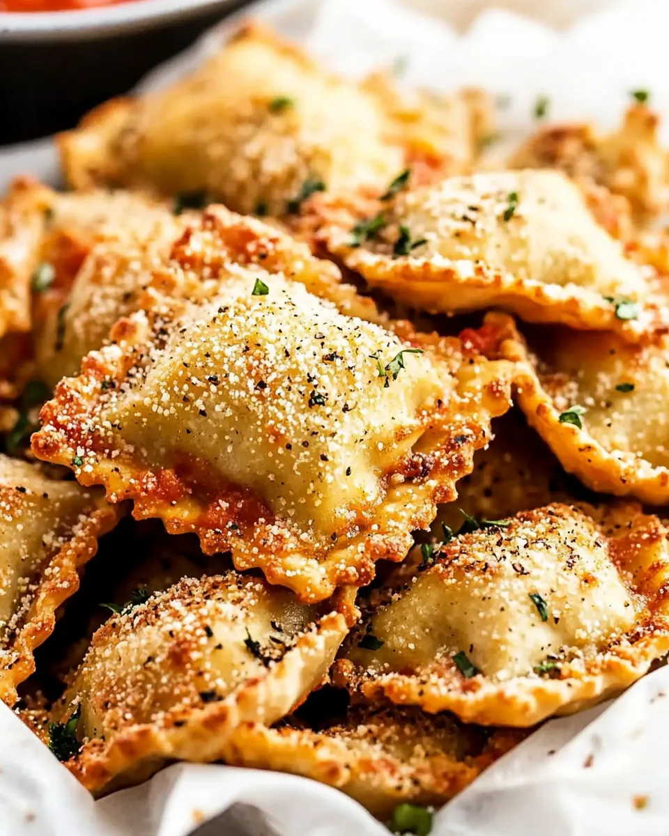 Homemade Air Fryer Ravioli photo