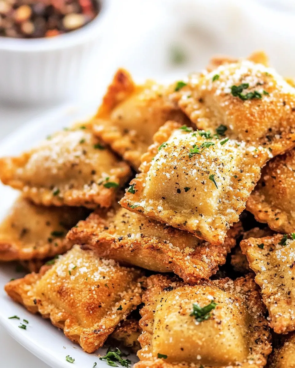 Easy Air Fryer Ravioli recipe photo