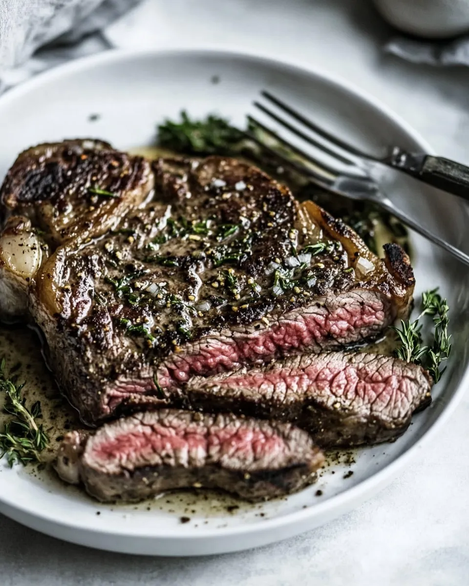 Delicious Air Fryer Steak plate image
