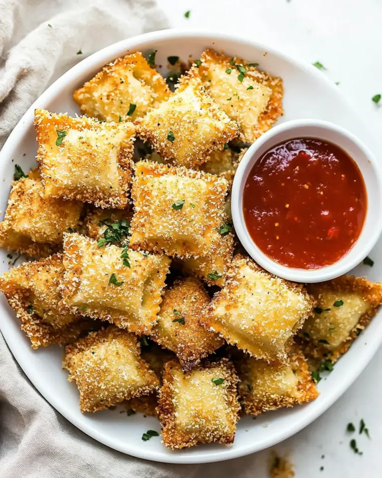 Homemade Air Fryer Toasted Ravioli photo